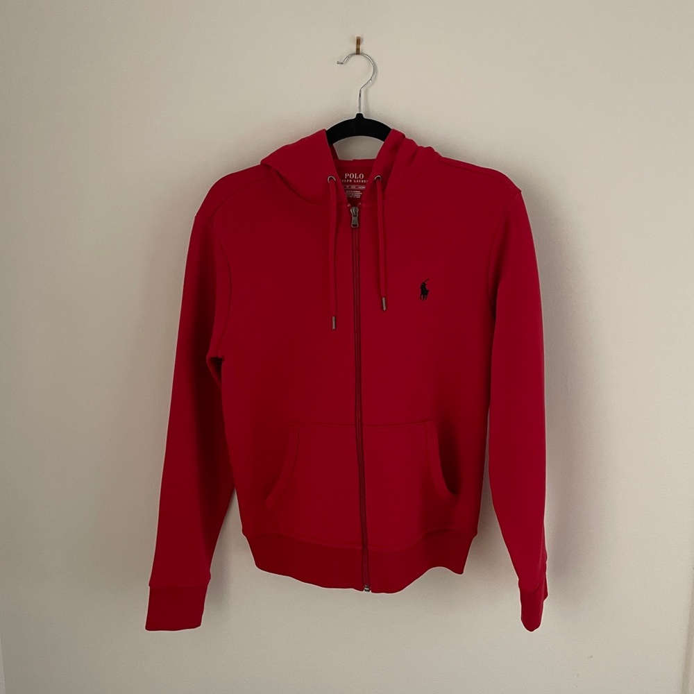 Red Polo Ralph Lauren hoodie